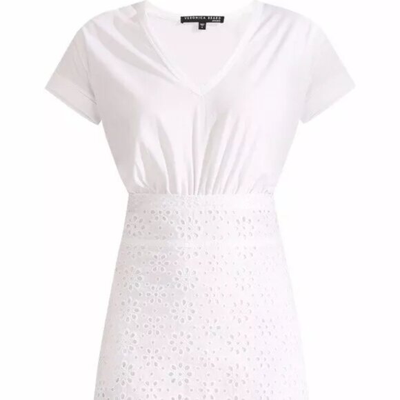 Veronica Beard Jiya Combo Dress - Picture 2 of 13